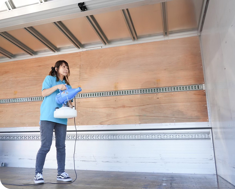 出張コンテナ消臭