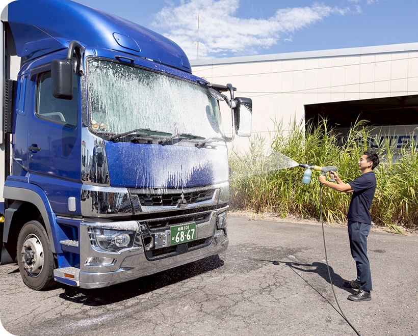 トラック出張洗車